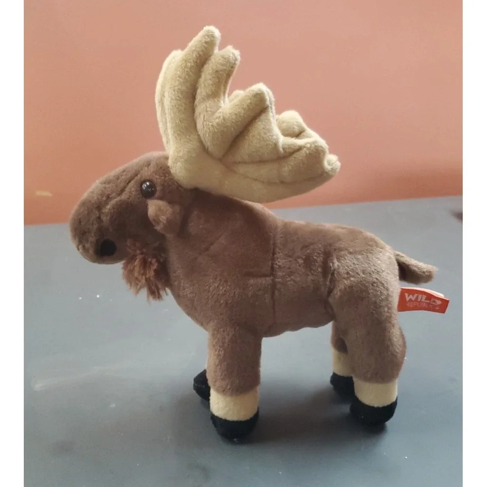 Wild Republic Moose Plush 10